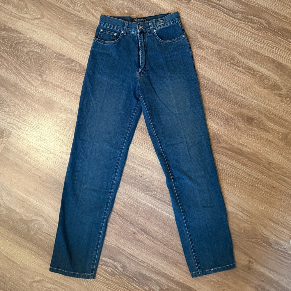 Vintage Versace Jeans Couture high rise mom jeans